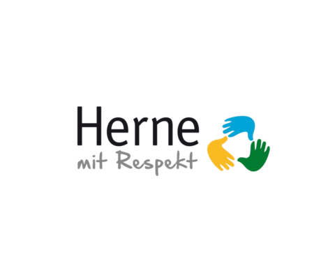 Das Logo der Kampagne Herne mit Respekt.
